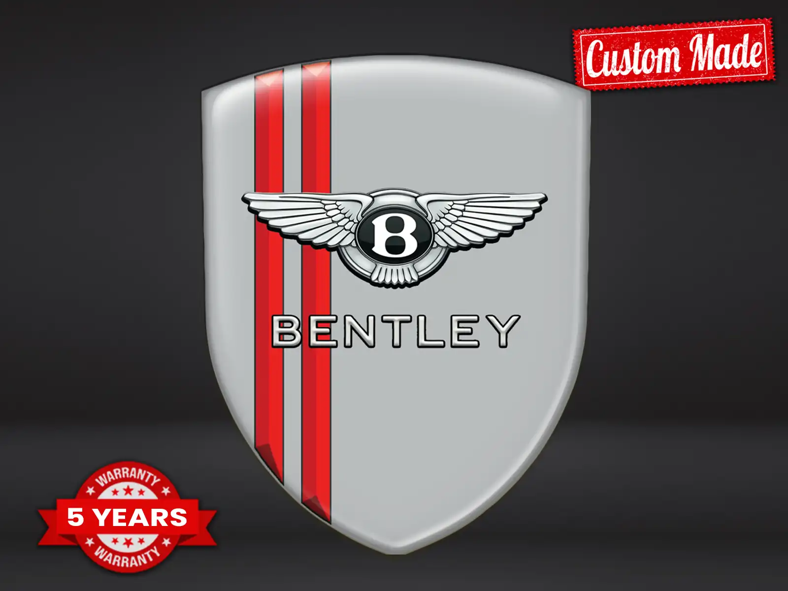 Bentley Autoaufkleber Premium Stern Modern